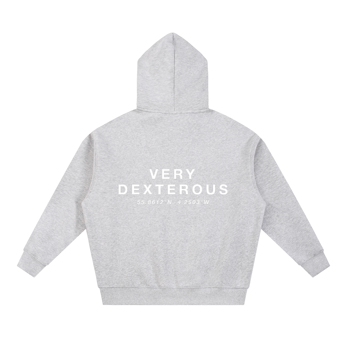 Very Dexterous Co-Ordinated Oversized Fleece Boxy Hoodie