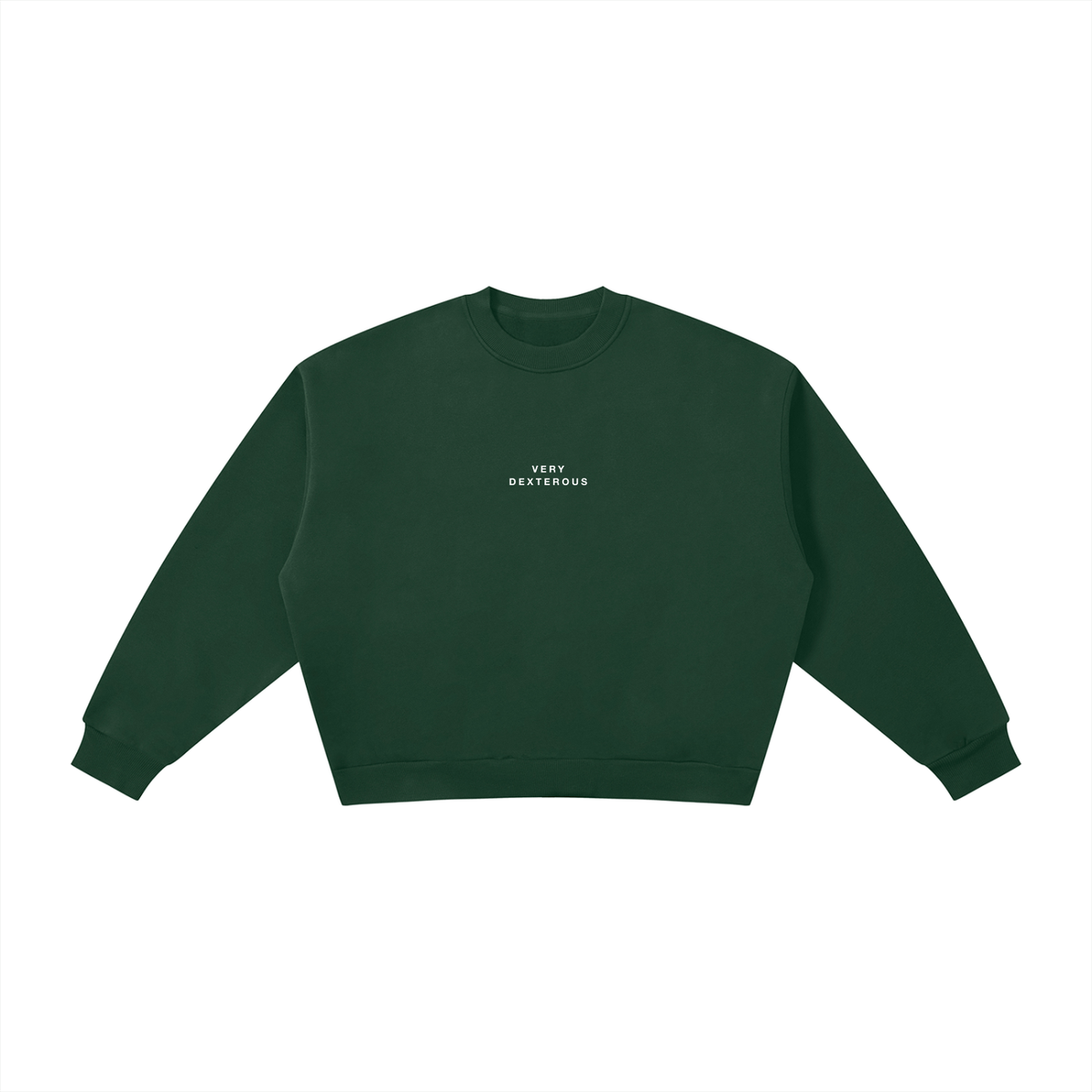 Very Dexterous Boxy Fleece Crewneck Sweatshirt