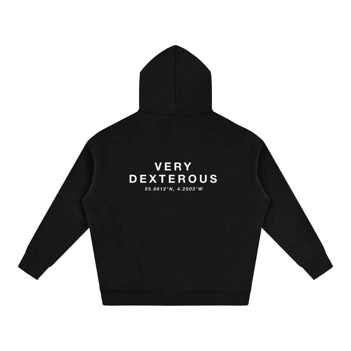 Very Dexterous Glasgow Oversize Fleeced Hoodie