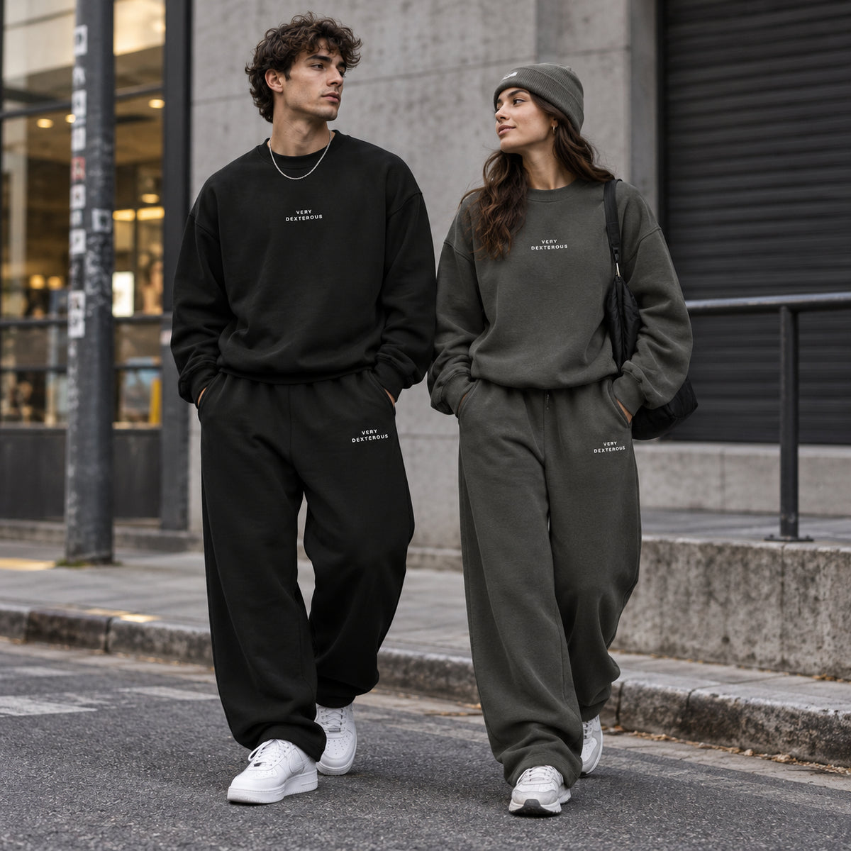 Very Dexterous Barrel Leg Sweatpants