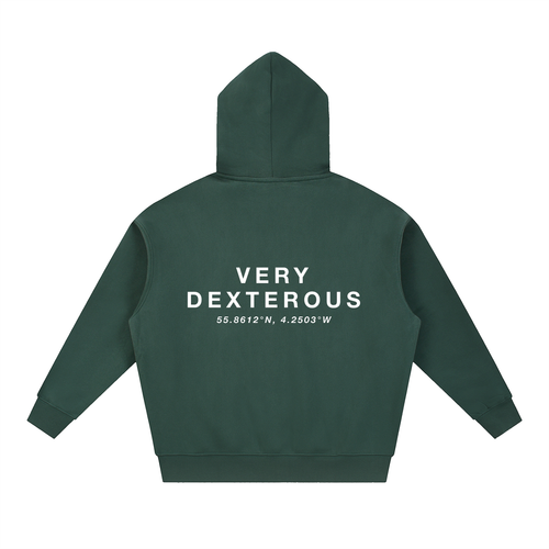 Very Dexterous Co-Ordinated Oversized Fleece Boxy Hoodie