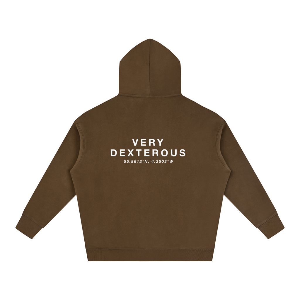 Very Dexterous Glasgow Oversize Fleeced Hoodie