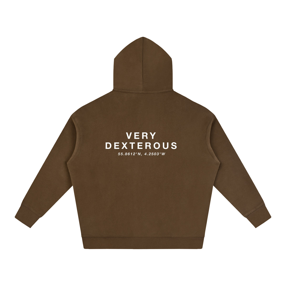 Very Dexterous Glasgow Oversize Fleeced Hoodie