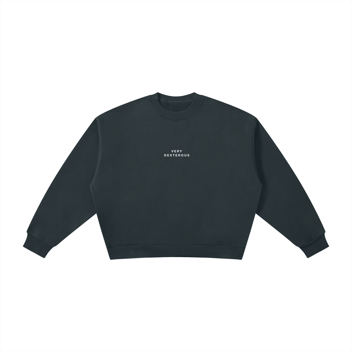 Very Dexterous Boxy Fleece Crewneck Sweatshirt