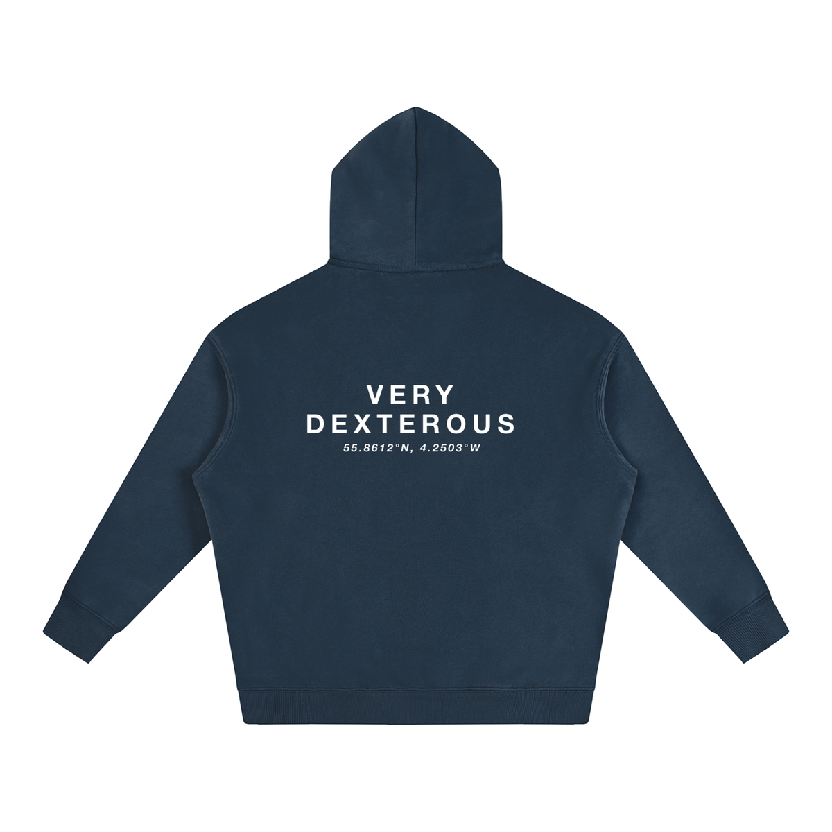 Very Dexterous Glasgow Oversize Fleeced Hoodie