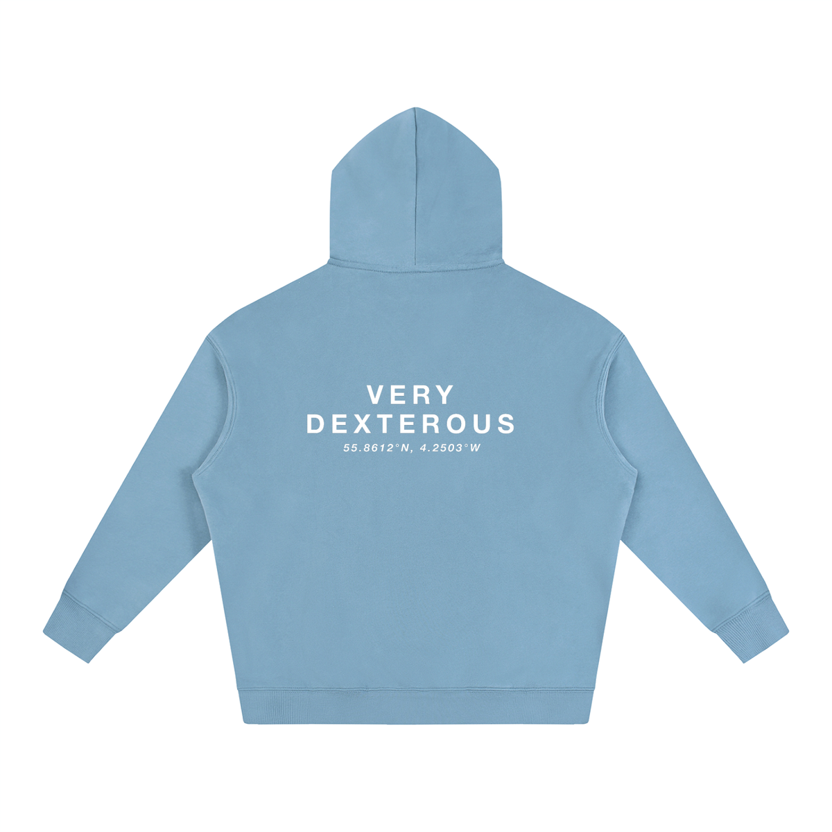 Very Dexterous Glasgow Oversize Fleeced Hoodie
