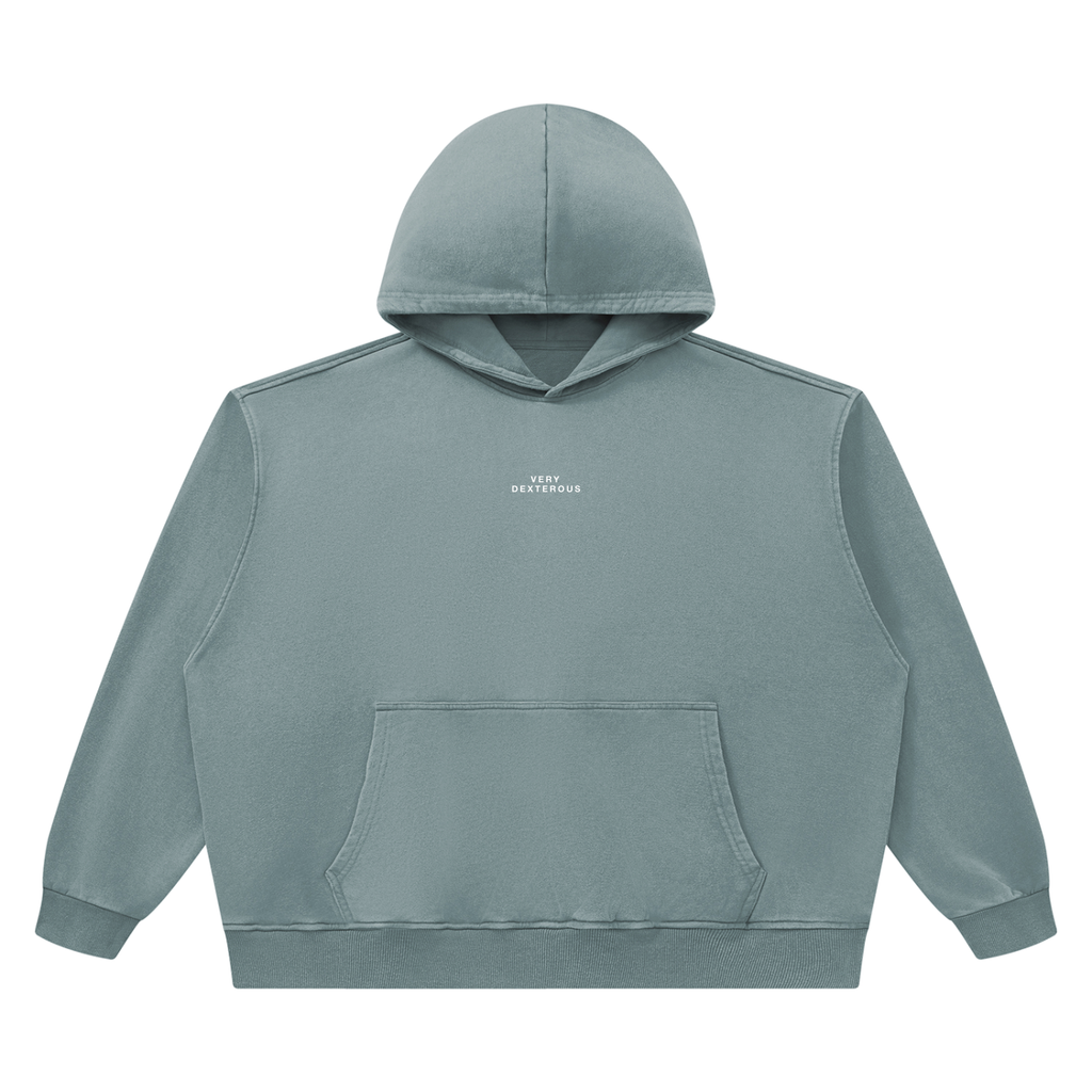 Very Dexterous Disrupt Heavyweight Vintage Wash Boxy Cotton Hoodie