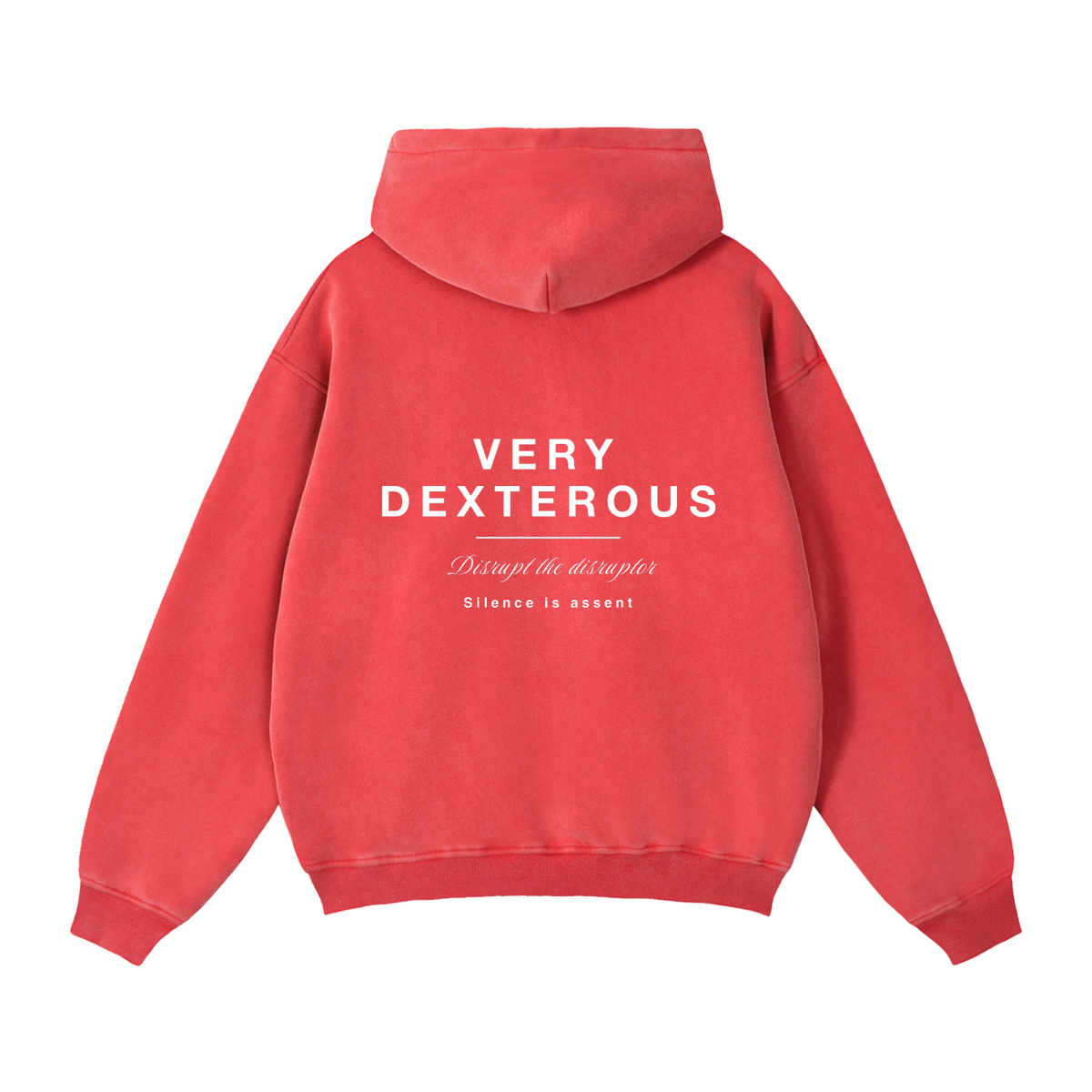 Very Dexterous Disrupt Zip-Through Boxy Fleece Hoodie
