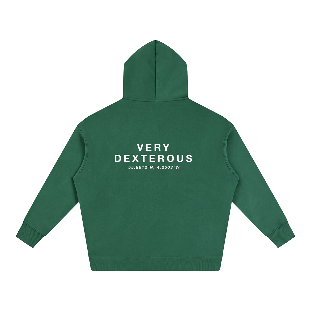 Very Dexterous Glasgow Oversize Fleeced Hoodie