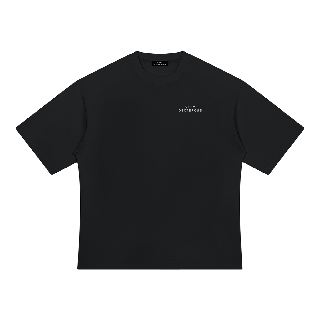 Very Dexterous Heavyweight Oversized T-Shirt Black