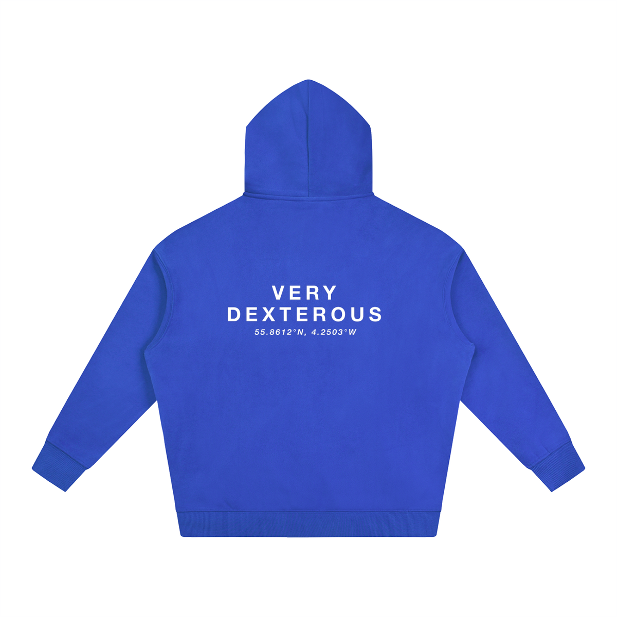 Very Dexterous Glasgow Oversize Fleeced Hoodie