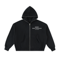 Very Dexterous Co-Ordinated - Fleeced Full-Zip Boxy Hoodie