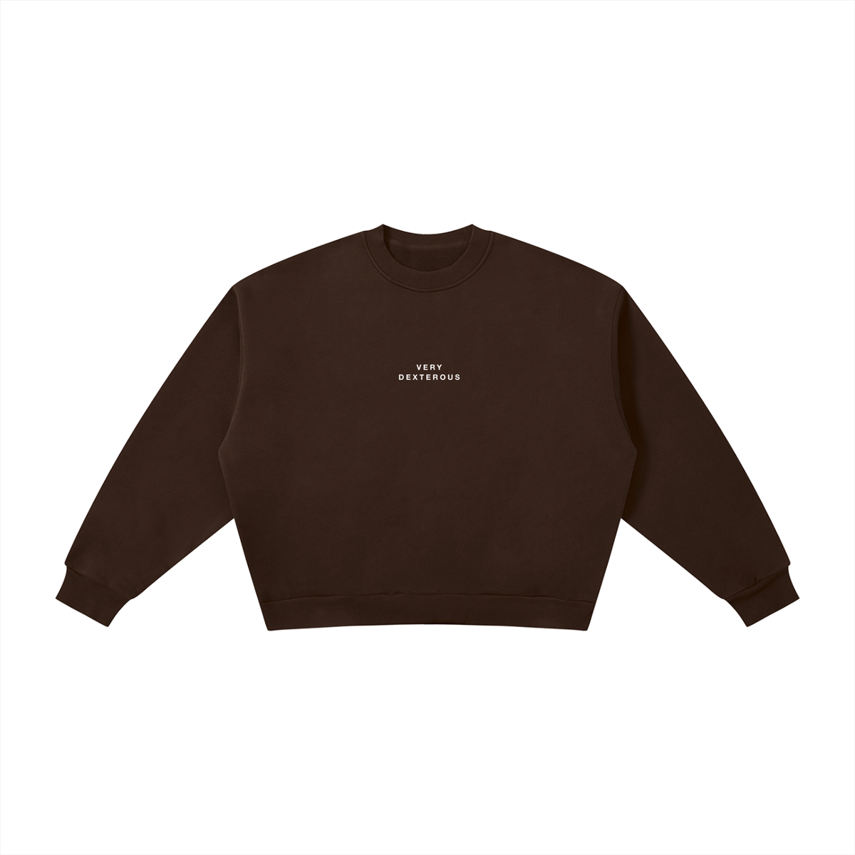 Very Dexterous Boxy Fleece Crewneck Sweatshirt