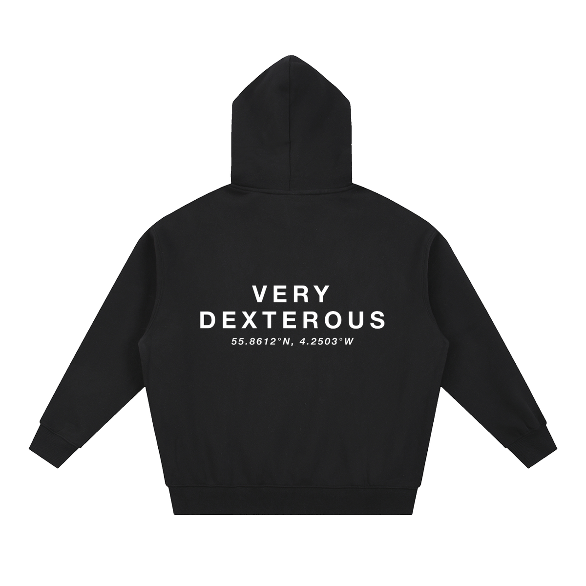 Very Dexterous Co-Ordinated Oversized Fleece Boxy Hoodie