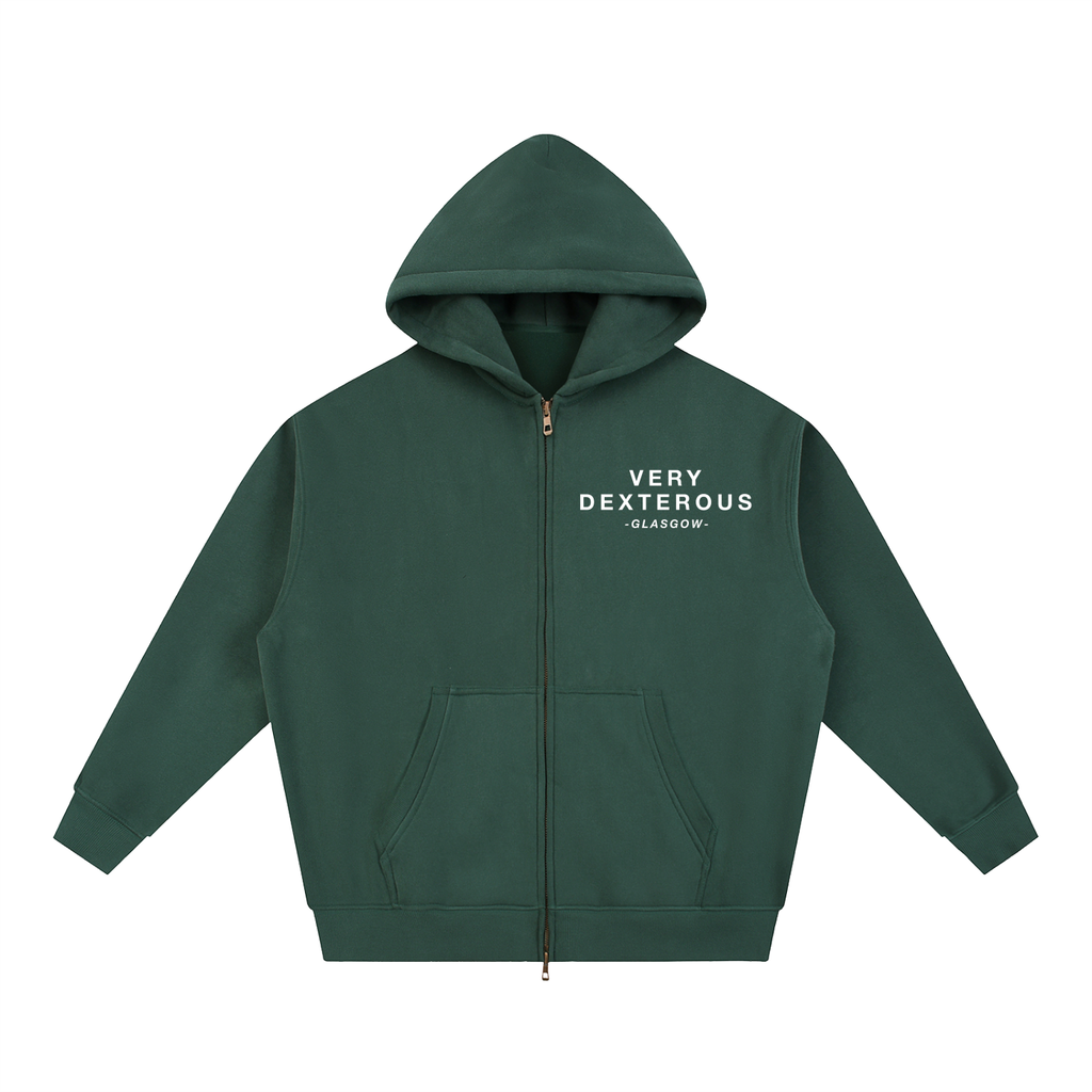 Very Dexterous Co-Ordinated Oversized Fleece Boxy Hoodie