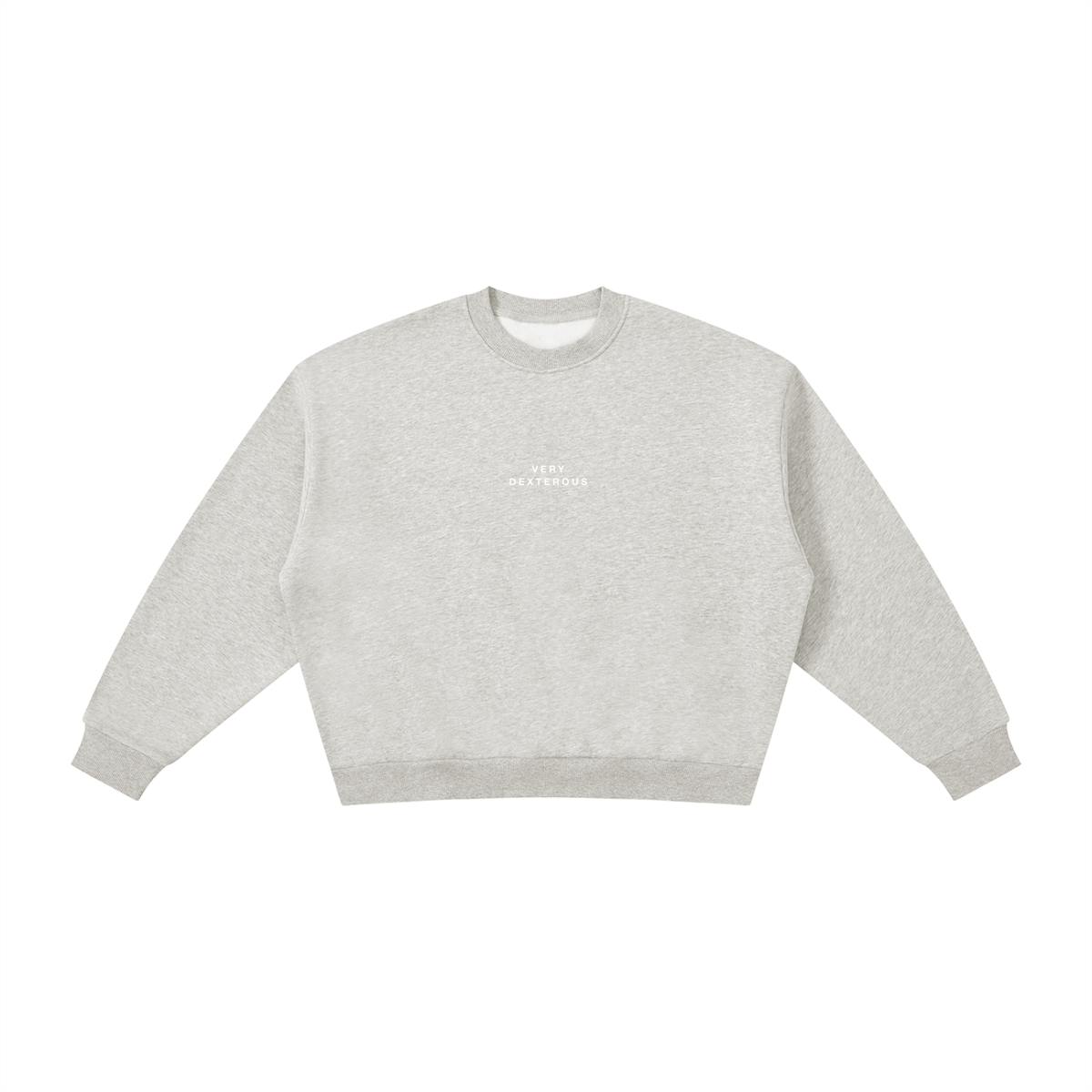 Very Dexterous Boxy Fleece Crewneck Sweatshirt