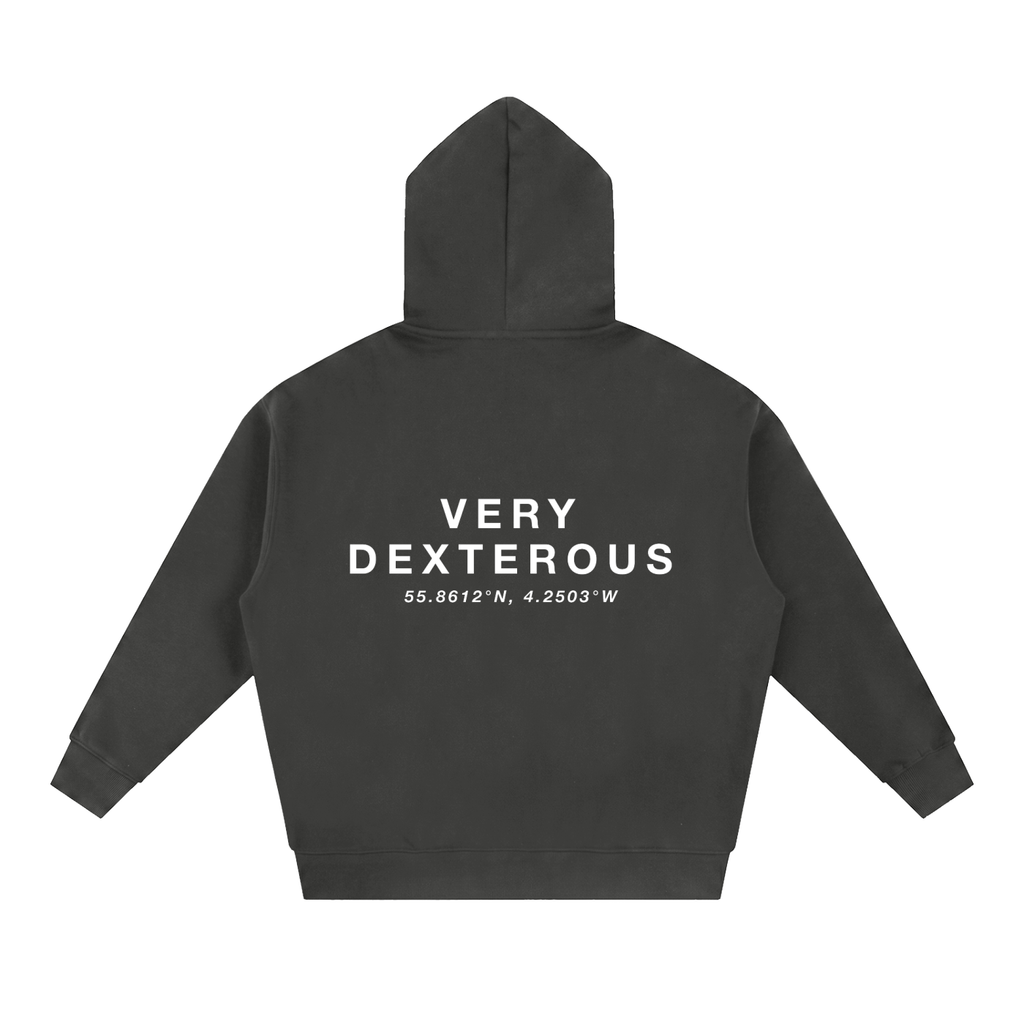 Very Dexterous Co-Ordinated Oversized Fleece Boxy Hoodie