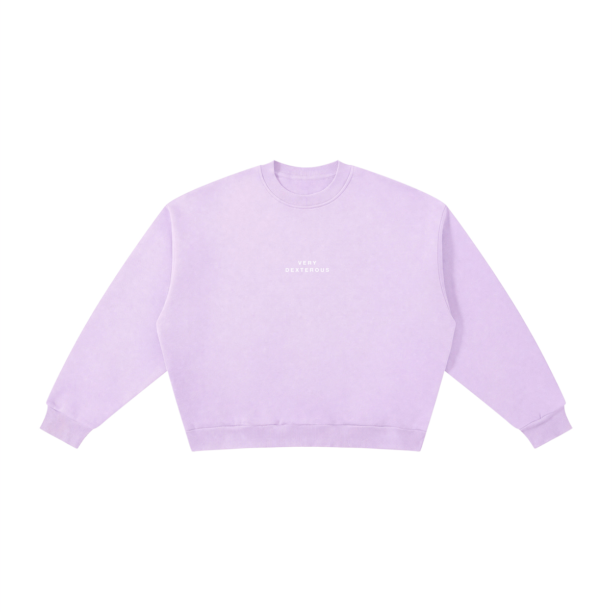 Very Dexterous Boxy Fleece Crewneck Sweatshirt