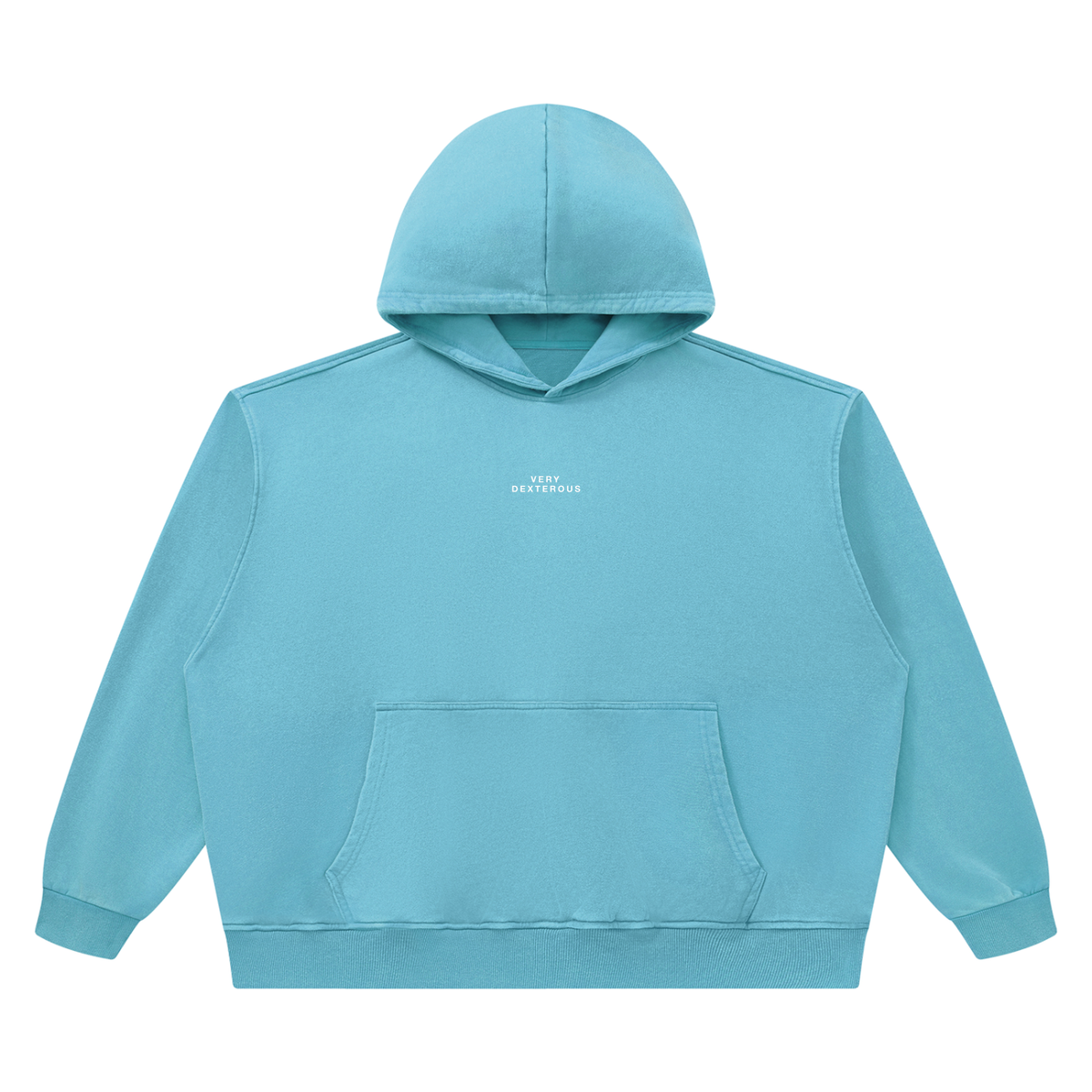 Very Dexterous Disrupt Heavyweight Vintage Wash Boxy Cotton Hoodie
