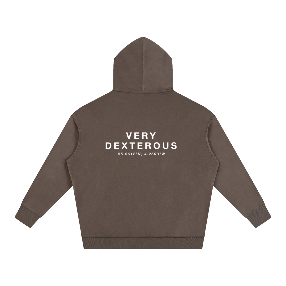 Very Dexterous Glasgow Oversize Fleeced Hoodie
