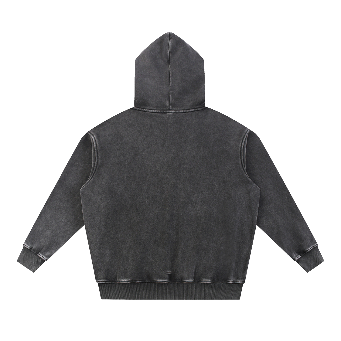 Very Dexterous Glasgow - Snow Wash Fleece Oversize Hoodie