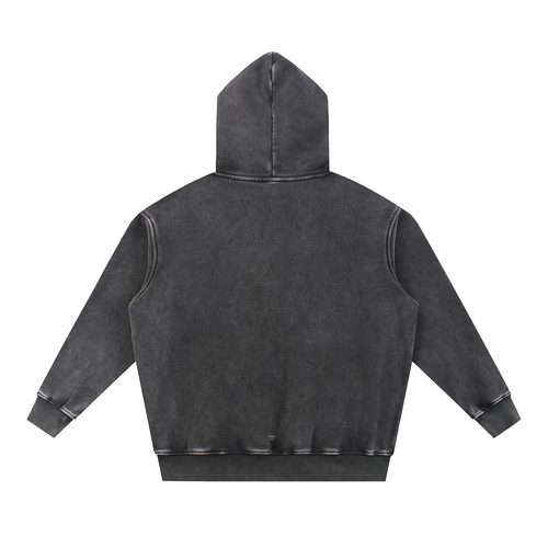 Very Dexterous Glasgow - Snow Wash Fleece Oversize Hoodie
