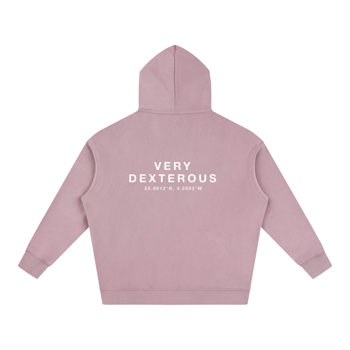 Very Dexterous Glasgow Oversize Fleeced Hoodie