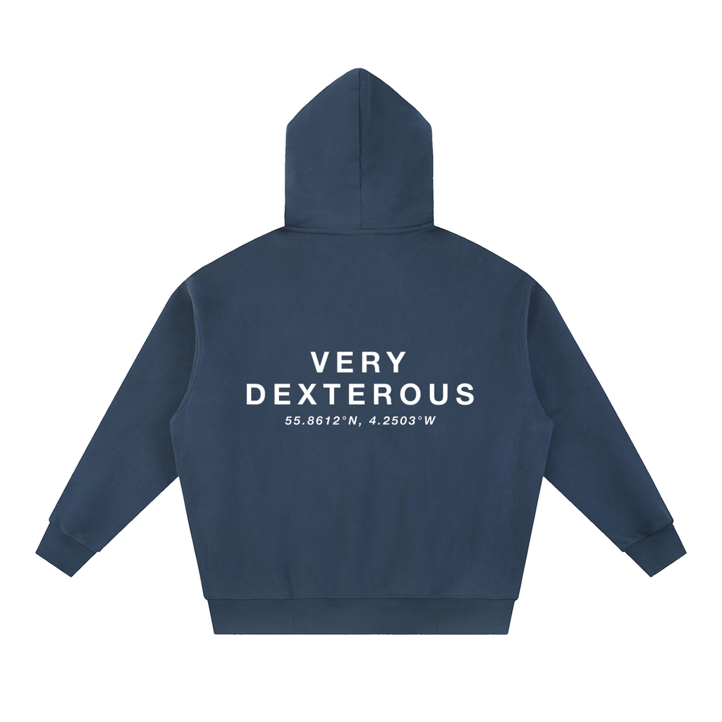 Very Dexterous Co-Ordinated Oversized Fleece Boxy Hoodie