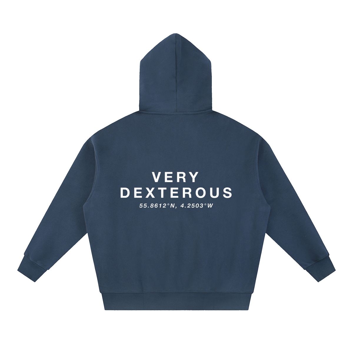 Very Dexterous Co-Ordinated Oversized Fleece Boxy Hoodie