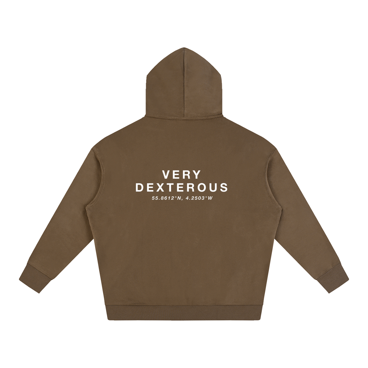 Very Dexterous Glasgow Oversize Fleeced Hoodie