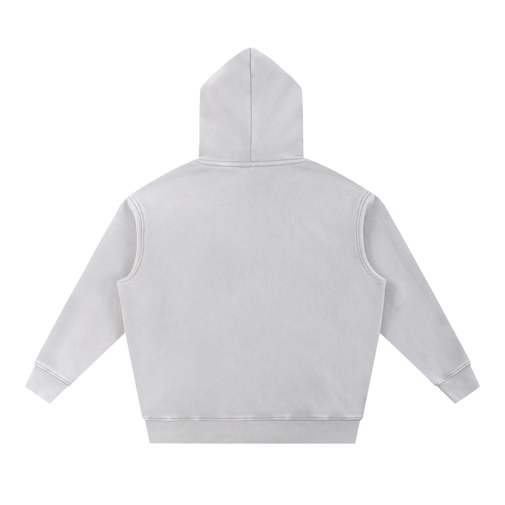 Very Dexterous Glasgow - Snow Wash Fleece Oversize Hoodie